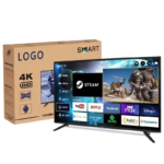 24-Inch Wifi LED Smart TV Frameless Design with Multi-Interface Customizable Size Wholesale Price for Foreign Trade Sales